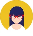 Illustration : adulte de plus de 42 ans portant des lunettes