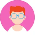 Illustration : enfant portant des lunettes